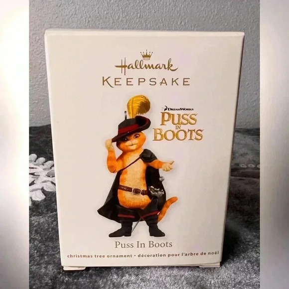 Hallmark Other - Hallmark Keepsake NIB 2011 Puss in Boots Christmas Ornament from Shrek Movie